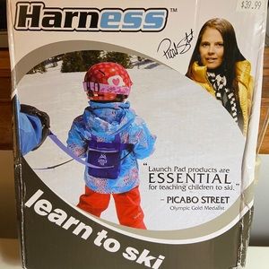 Learn to ski harness